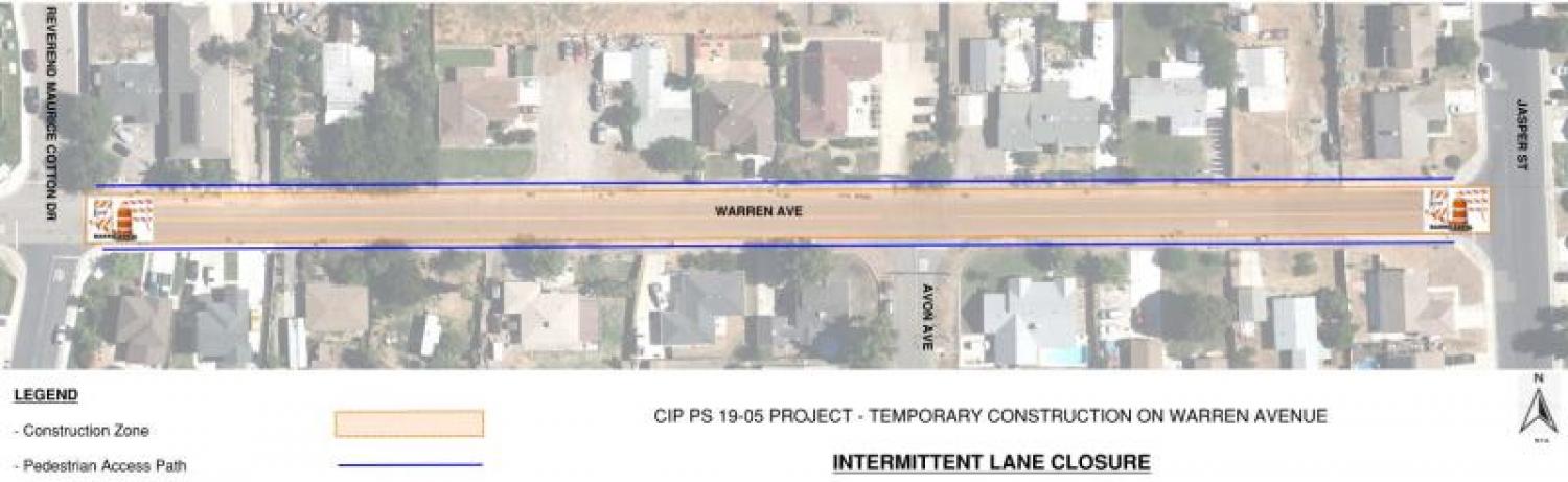 Road Closure - Warren Avenue