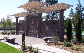 Veterans Memorial at Valverde Park 