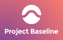 COVID-19 Screening and Testing Support in California - logo for Project Baseline by verily