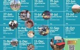 Lathrop Special Events Calendar with list of all Community and Senior Special Events