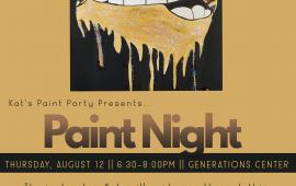 Paint Night - August 12