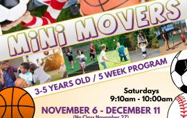 Mini Movers Fall Multi-Sport