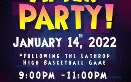 Teen After Party Flyer