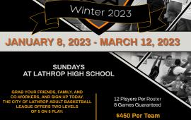Men's Adult Winter Basketball League