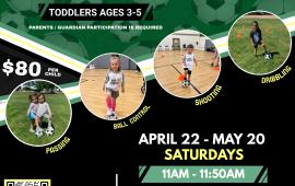 Mini Movers Soccer - 11am session
