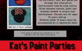 Paint Night | Thursday, January 11, 2024 | 6:30PM - 8:00PM | located at the Generations Center 450 Spartan Way | $30 