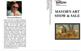 Mayor's Art Show and Sale | Brochure and Entry Form| Front