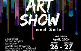 Mayor's Art Show and Sale | City Hall 390 Towne Centre Drive | Intake Apr 26-27 | Awards May 10 | 6pm - 8pm