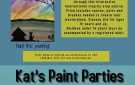 Paint Night | Thurs. May 9, 2024 | Generations Center 450 Spartan Way | 6:30PM - 8:30PM | $30 