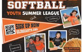 Junior Giants | Baseball & Softball | Youth Summer League | ALL ARE WELCOME TO PLAY! | VOLUNTEERS NEEDED!!!