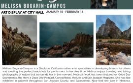 Artist of the Month | Melissa Bugarin-Campos | Jan 15 - Feb 15