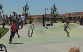 Lathrop Generations Center Skate Park