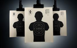 Picture of Police Range Targets for Practice and Training