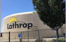 Lathrop Logo Well