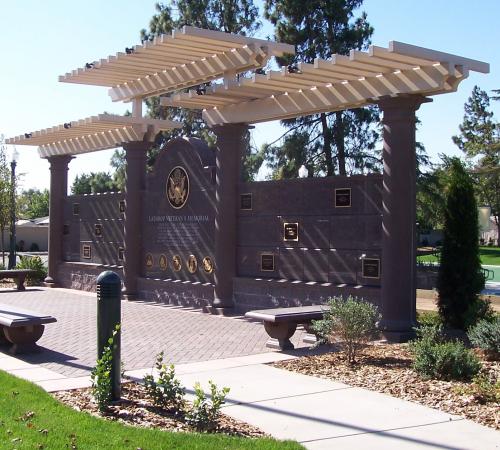 Veterans Memorial at Valverde Park 