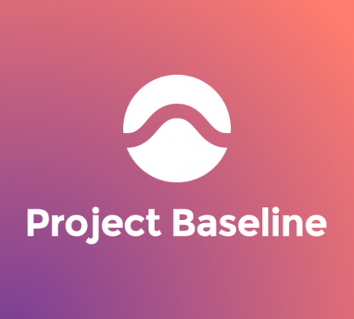 COVID-19 Screening and Testing Support in California - logo for Project Baseline by verily