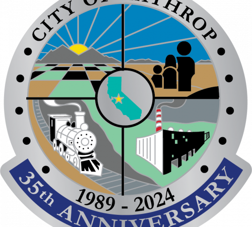 City of Lathrop City Seal 35th Anniversary Edition