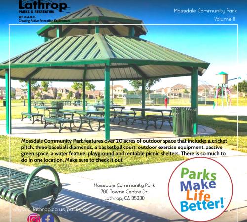 Parks Make Life Better Park