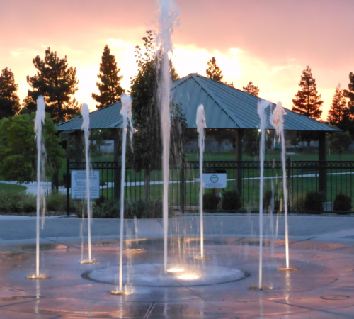 Valverde Splash Pad located at 15557 5th St.