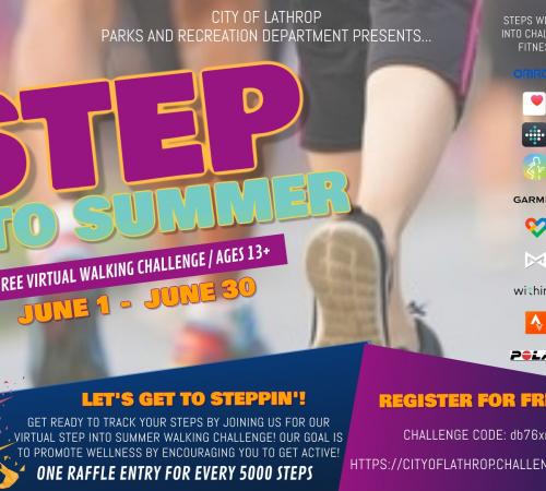 Step Into Summer Virtual Walking Challenge