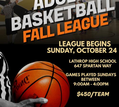 Adult Basketball Fall League