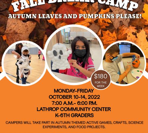 Fall Break Camp