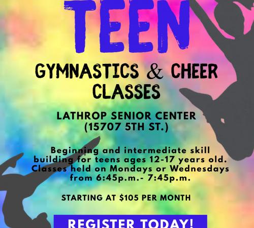 Teen Gymnastics & Cheer