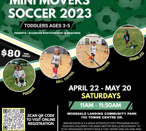 Mini Movers Soccer - 11am session