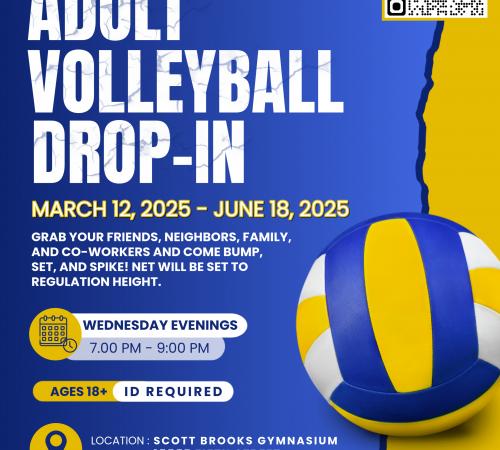 Adult Volleyball Drop-In | 15557 Fifth Street | March 12 - June 18 | Wednesdays | 7PM -9PM | Punch Card Available 