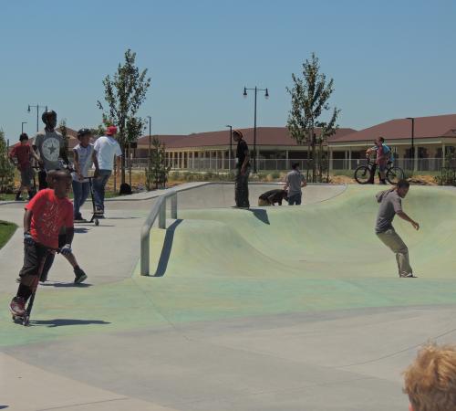 Lathrop Generations Center Skate Park