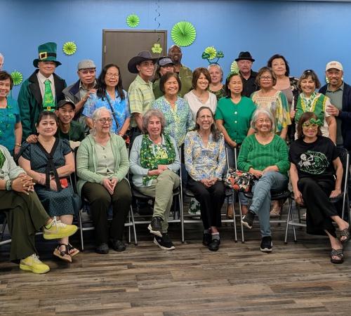 Group of Seniors at St. Patrick's Day 2026 Group of Seniors at St. Patrick's Day 2026