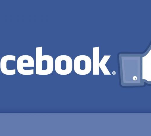 Facebook Logo with Thumbs Up