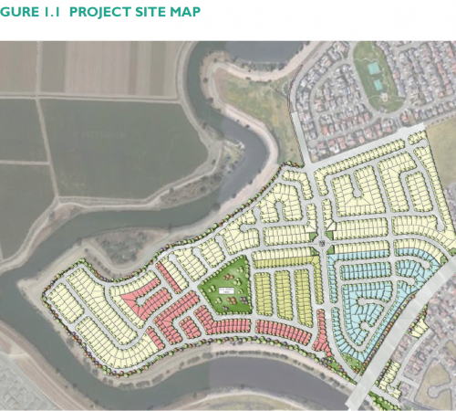 Mossdale Landing West Site Map
