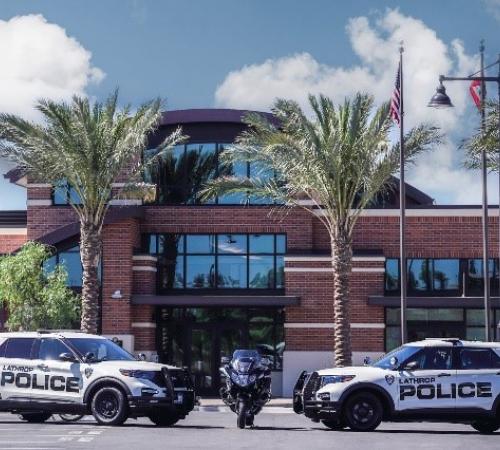 Lathrop Police Vehicles and Motorcyle