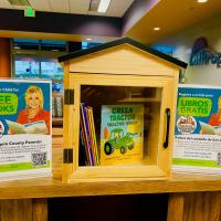 Image of Dolly Parton's Imaginary Library Display at Lathrop City Hall