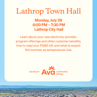 072825 Lathrop Town Hall Hosted by AVA Community Energy