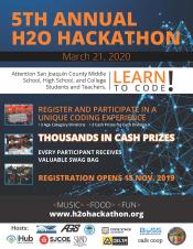 March 21, 2020 - 5th Annual H2O Hackathon
