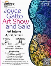 Joyce Gatto Art Show and Sale | Fri. April 24 9am - 4pm & Sat. April 25 9am - 12pm | Lathrop City Hall 390 Towne Centre Dr.