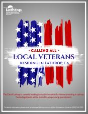 Calling All Local Veterans 