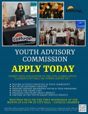 Youth Advisory Commission | Flyer Info 