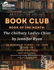 Book Club | 3rd Wednesday of the Month |2:00PM - 3:00PM | 15707 5th Street 