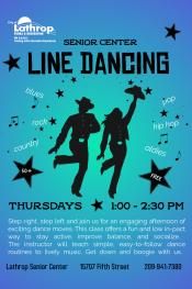 Line Dancing | Every Thursday | 1:00PM - 2:30PM | 15707 5th Street | ***FREE*** | 50+ 
