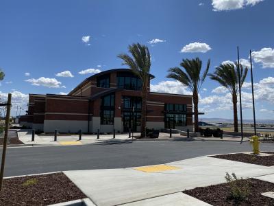 Picture of the Newly Constructed Lathrop Police Department