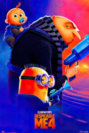 Despicable Me 4 Movie Poster
