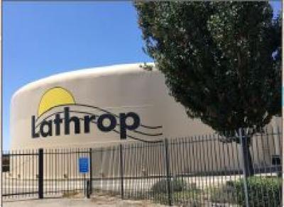 Lathrop Logo Well