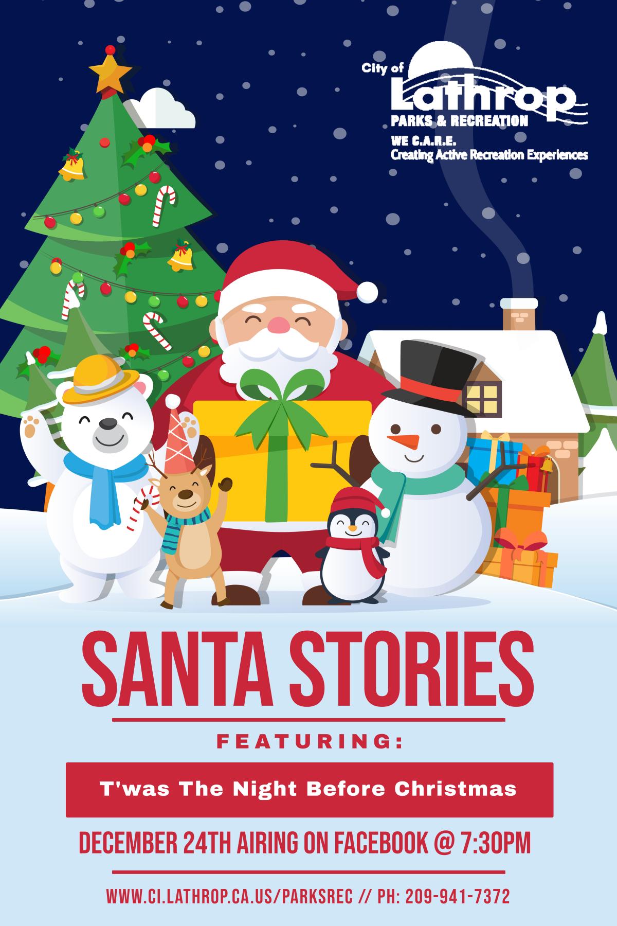 Santa Stories Flyer