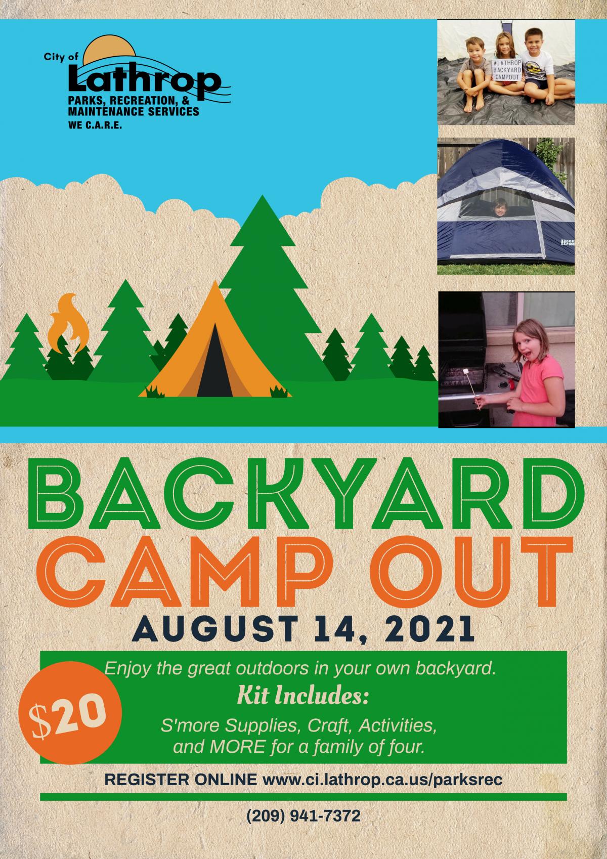 Backyard Campout