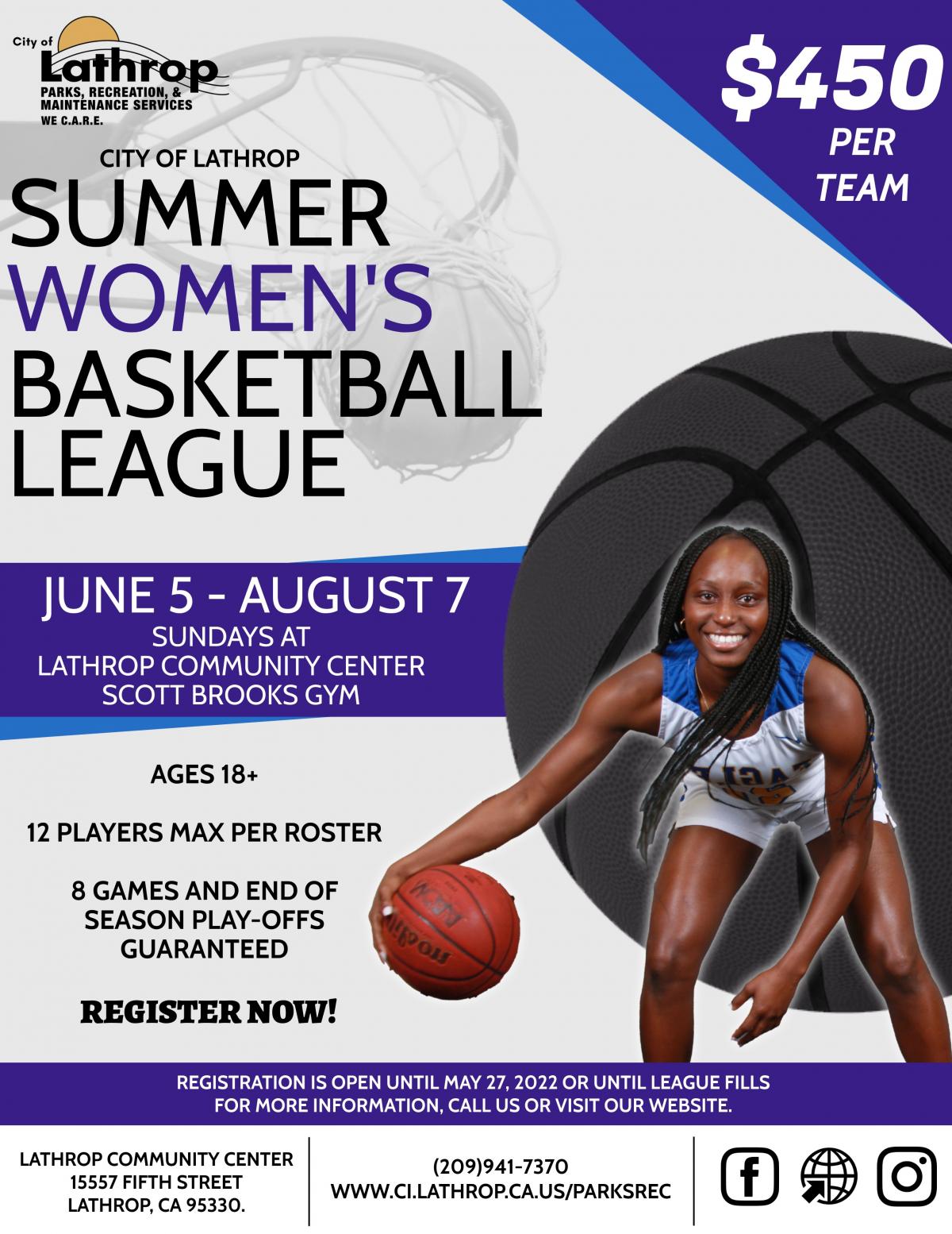 Women's sales basketball league