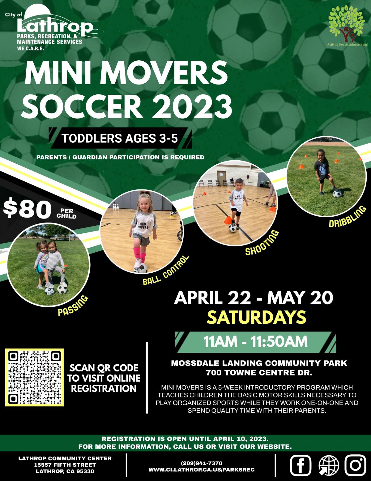 Mini Movers Soccer 