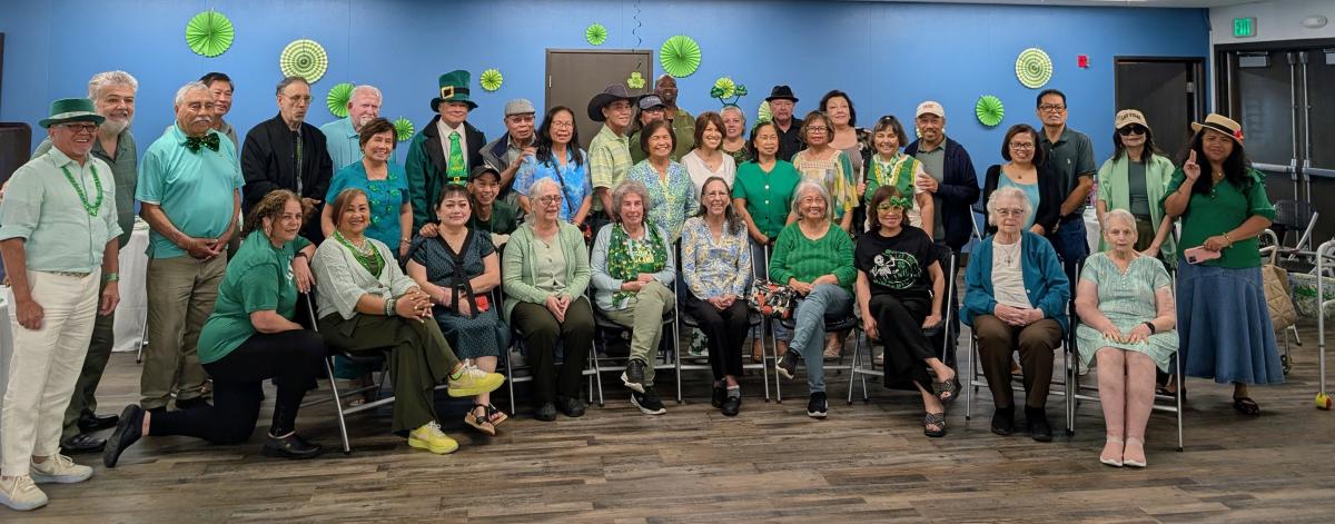 Group of Seniors at St. Patrick's Day 2026